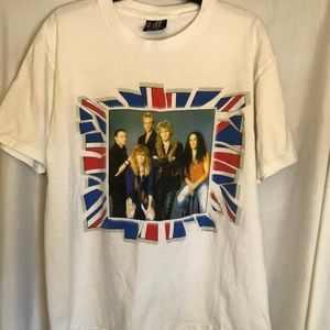 90S DEF LEPPARD 7 DAY WEEKEND TOUR ROCK BAND T-SHIRT X-LARGE